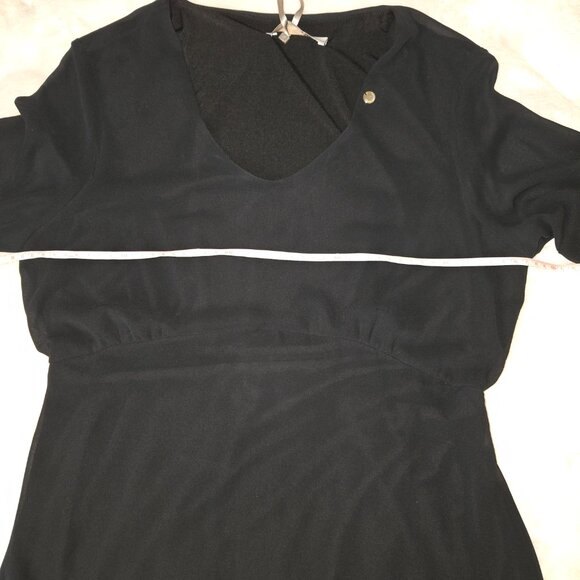 Rinascimento Boho Style Dress with Bell Sleeves Black, size M NWT - Picture 16 of 16